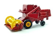 Vintage Matchbox diecast metal toy Claas Combine Harvester. Red. Series No. 65
