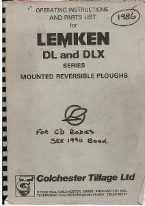 Lemken mounted reversible - lemken,