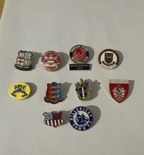 Football Club Pin Badges Job Lot Bundle Of 10 Official