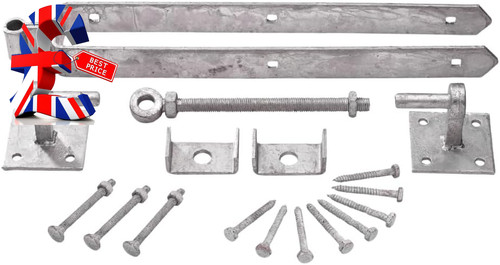 Adjustable field gate - adjustable, hinge