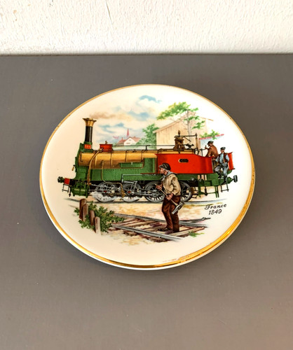 France 1849 train - 1849, ceramic