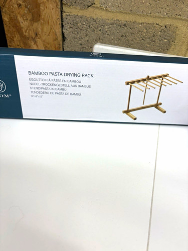 Browne bamboo pasta - browne, drying