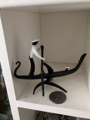 Murano hand blown gondolier - hand, on