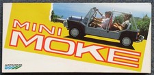 MINI MOKE Car Sales Leaflet