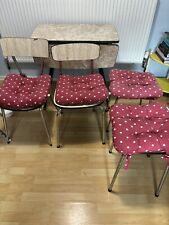 vintage formica kitchen table and chairs