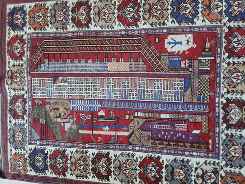 Vintage afghan balush war rug - balush,