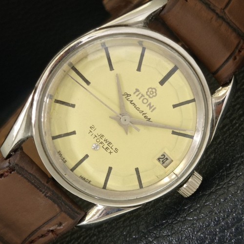 Hand winding vintage titoni - hand-winding,