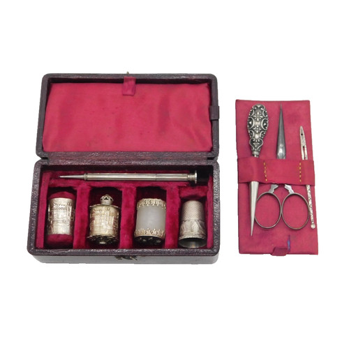 Victorian boxed sterling - boxed,
