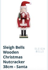 Sleigh Bells Wooden Christmas