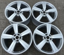 4 GENUINE 20" ALLOY WHEELS AUDI E-TRON & Q8 E-TRON GE GEN 4KE601025S FREEHUB