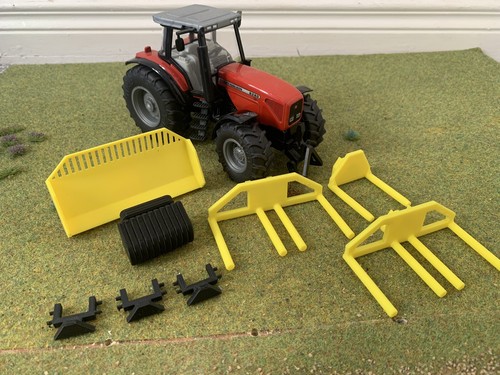 Yellow farm machinery toy - farm,