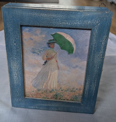 Vintage blue italian hand - vintage**,