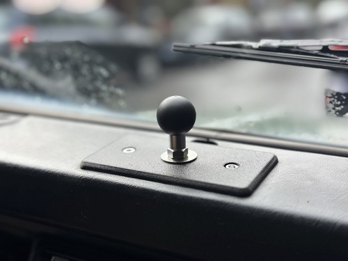 Defender ash tray phone holder