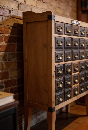 Black wood multi drawer - wood,