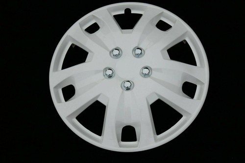 White wheel trims hub cap - 16",
