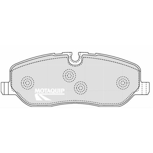 Brake pads set for land - land, rover