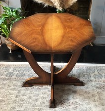 1930s art deco walnut coffee - art,