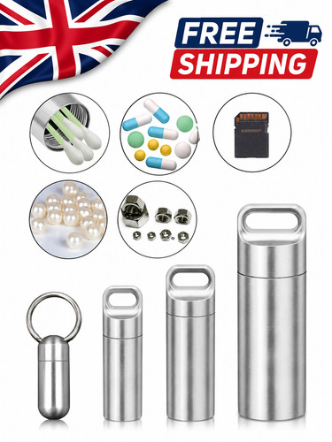 Pill holder keyring portable - pill,