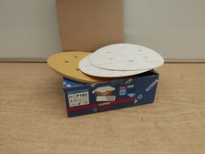 50 X BOSCH 150MM 6" HOOK & LOOP SANDER SANDING DISCS  180 GRIT 2608900922