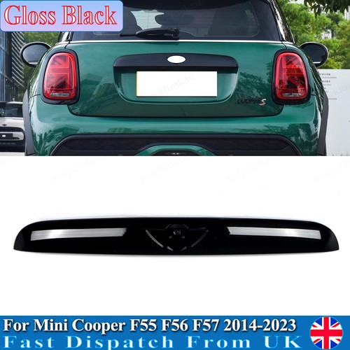 Black rear tailgate trunk - black,
