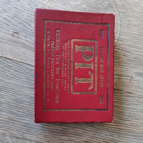 Vintage 1919 parker bros pit - ,