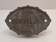 Vintage Zurn Hydrant Key Cast