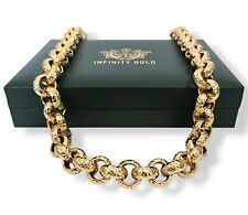 Mens 15mm Patterned Belcher