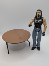 WWE Bradshaw Elite Wrestling Figure and APA Breakable Table Mattel