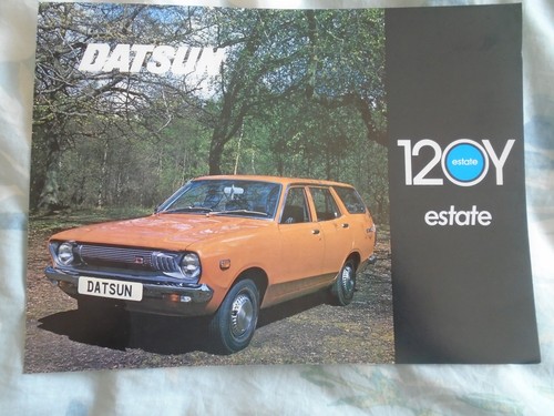 Datsun 120y estate brochure - estate,