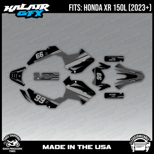 Graphics decal kit for - kit, honda