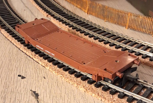 Hornby dublo brown lowmac - dublo, br