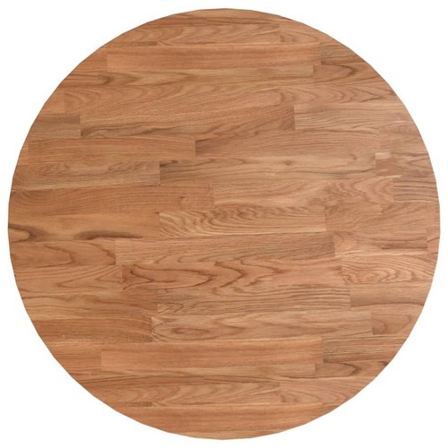 Solid wood oak round - round, top