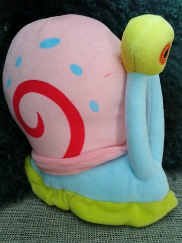 Gary the snail plush soft - snail,