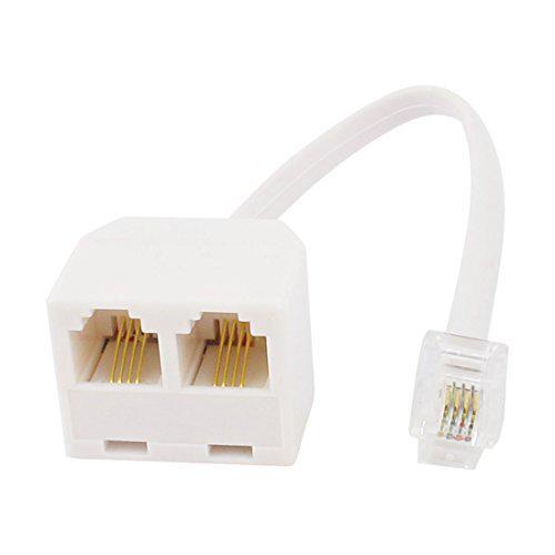 Phone line splitter rj11 6p4c - line,