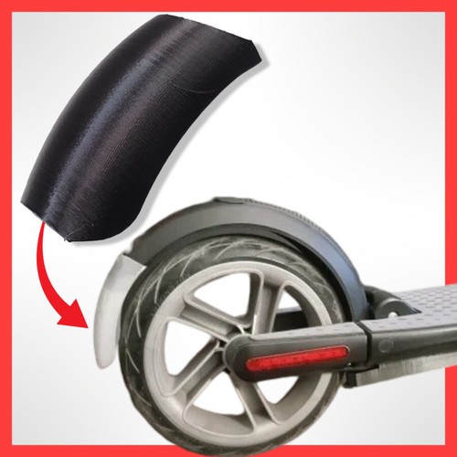 Rear fender mudguard extender - rear,