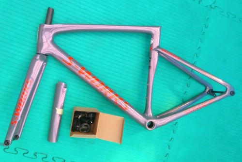 Full carbon fibre wrapped bike - fibre,