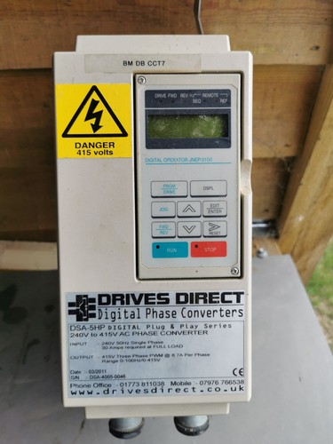 Digital phase converter - digital, 5hp