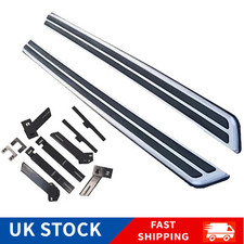Side Steps Running Boards Bar Aluminium & ABS Design New For AUDI Q7 4M 2016-23