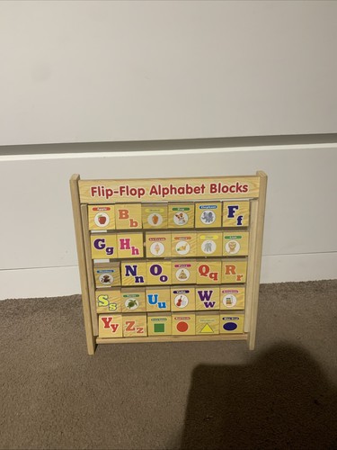 Classics alphabet blocks - alphabet, flip