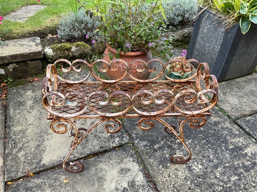 Wrought iron garden - wrought,