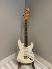 Squier Japan Reissue Stratocaster Olympic white, SQ Serial 1983, MIJ FujiGen