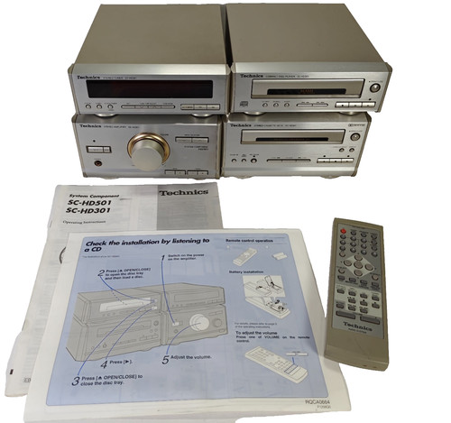 Technics hd501 mini stereo - technics,