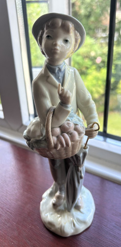 Lladro little gardener - lladro, boy