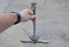 used four prong grapnel folding anchor  1.6 kg - FREE POSTAGE