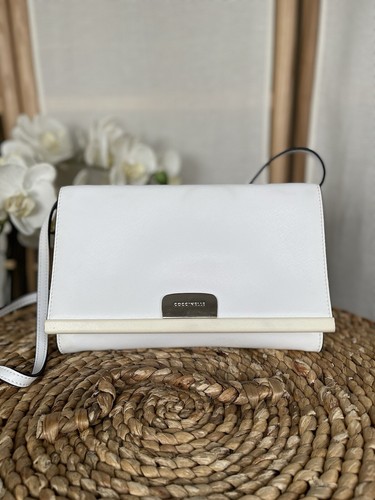 Coccinelle white leather