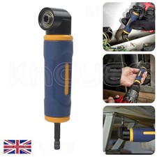 90 Degree Right Angle Drill Adapter Right Angle Screwdriver Tool Attachment 1/4"