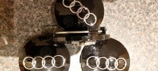 Audi Wheel Cap Centres Blk