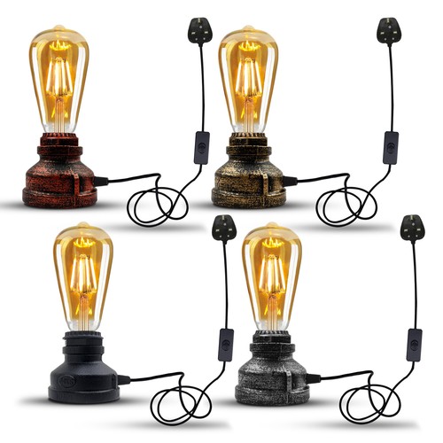 Vintage desk table lamp - vintage,