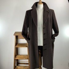 Soft Dark Brown 100% Wool &