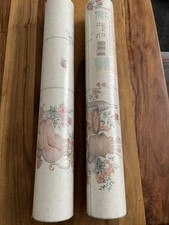 2 x Vintage FINE ART Wallpaper